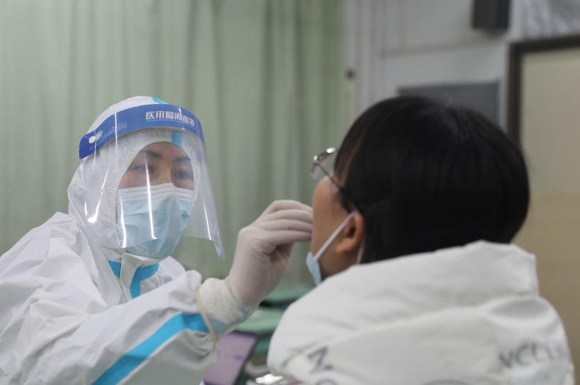 榆林市星元医院保障考研顺利进行完成3500余名学生核酸检测工作